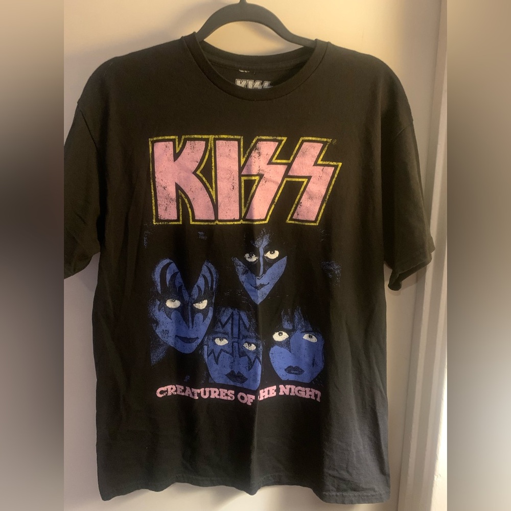 KISS Creatures of the Night Graphic Tee Sz. Large